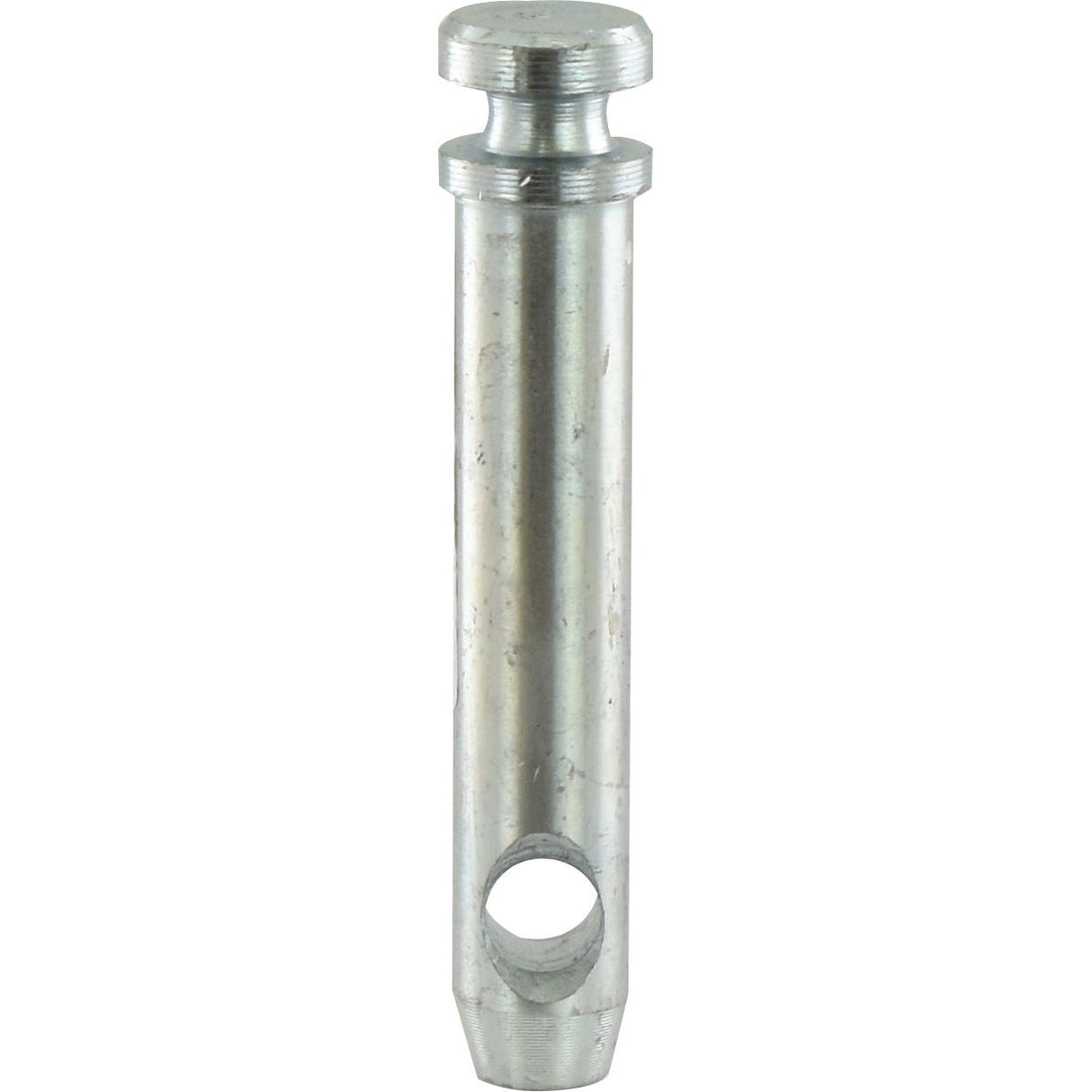 A Top Link Pin 19x76mm Cat. 1 by Sparex (Sparex Part No. S.73) with a flat head, rounded bottom, and a hole near the base, suitable for Allis Chalmers equipment.