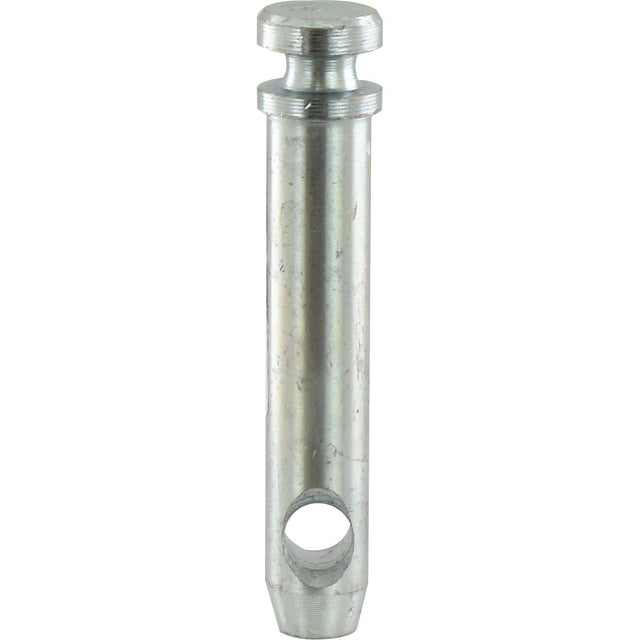 A Top Link Pin 19x76mm Cat. 1 by Sparex (Sparex Part No. S.73) with a flat head, rounded bottom, and a hole near the base, suitable for Allis Chalmers equipment.