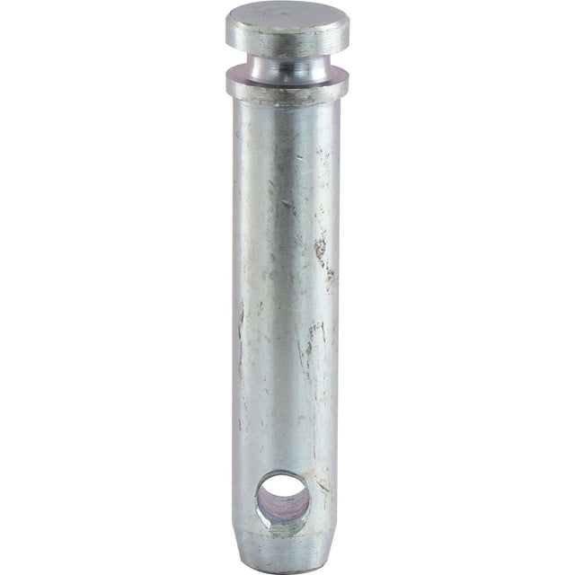 Close-up of a Sparex Top link pin 25x97mm Cat. 2 with a head on one end and a hole near the opposite end, commonly used in Sparex kits for David Brown and Ford/New Holland equipment (Sparex Part No. S.76).
