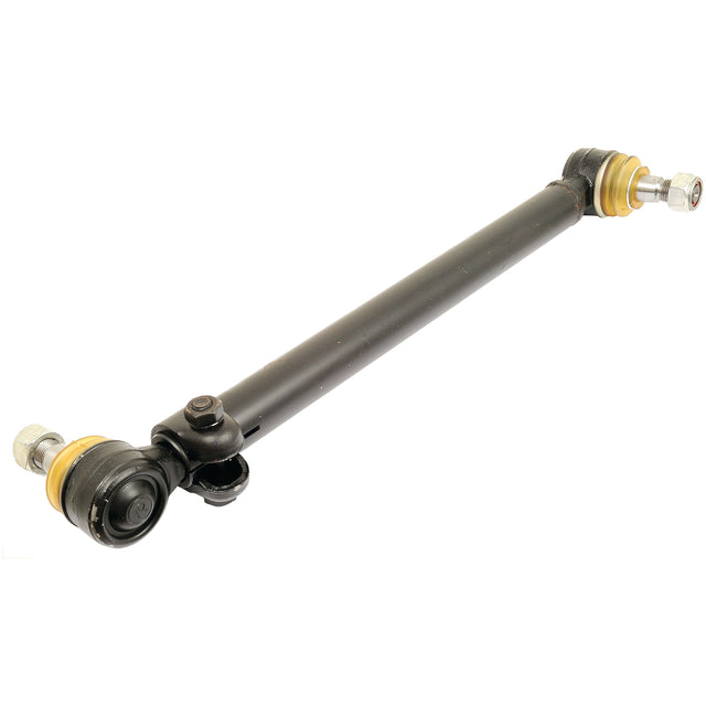 A Sparex Track Rod/Drag Link Assembly, model S.43749, measuring 107mm in length with ball joints and connectors on both ends and an inner side thread, shown against a plain white background.