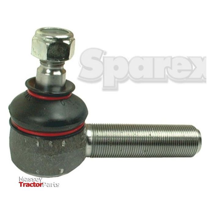 Close-up of a Track Rod (101mm - S.41716) with Male Thread and bolt, against a white background with faint "Sparex" branding in the backdrop. The "Massey Tractor Parts" logo is in the lower-left corner.