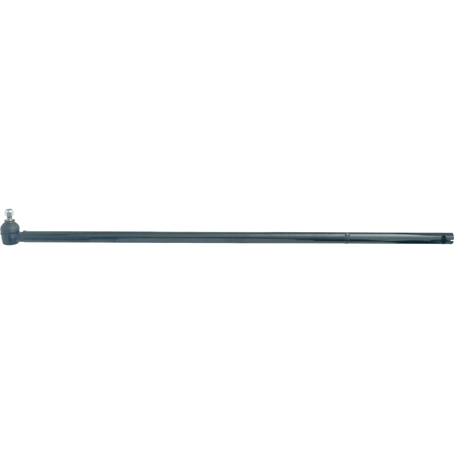 A long, straight black track rod with a small metallic joint at one end, featuring an optimal thread length, likely a component of a Sparex mechanical or automotive system. Product: Track Rod, Length: 1050mm - S.65055.