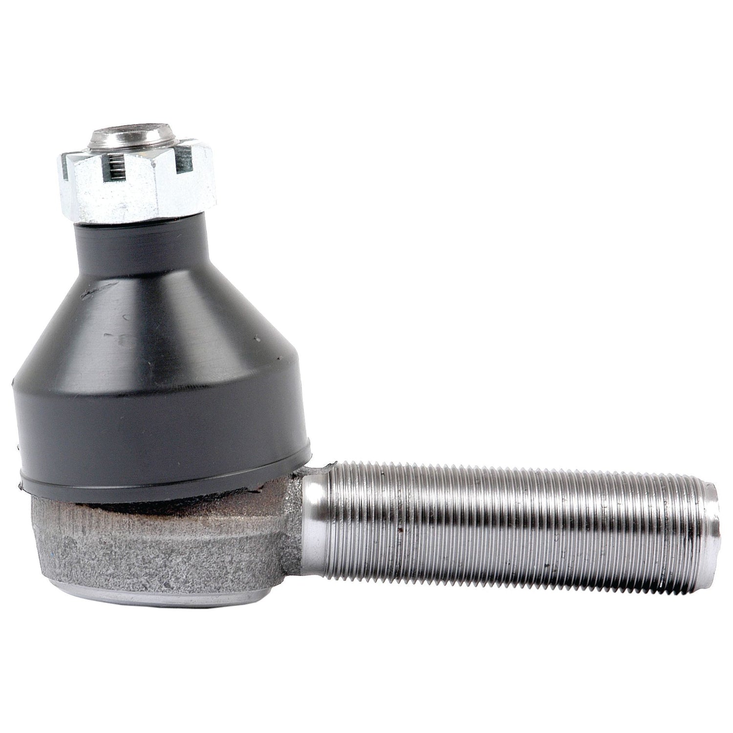 Close-up of a Track Rod, Sparex brand (S.41707), 106mm in length, featuring an M24 x 1.5 RH male thread and a black protective cap. The component is isolated on a white background.