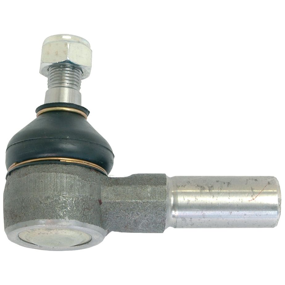 The Sparex Track Rod (S.65040) is a 122mm long metal automotive tie rod end with a Ø23.8mm diameter, featuring a ball joint and a threaded stud designed for precise thread length.