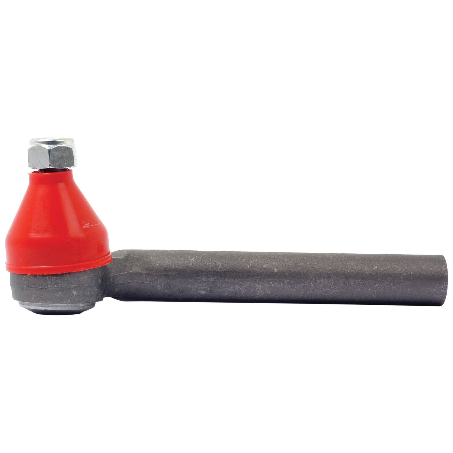 The Sparex Track Rod, S.58751, is a 267mm metal automotive tie rod end with a red protective cover, featuring a hexagonal nut on top and a Sparex female thread for reliable installation.