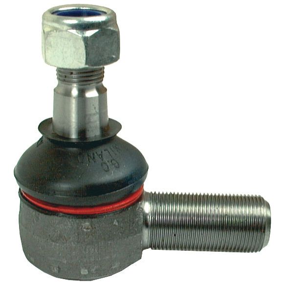 A Sparex Track Rod, 75mm in length with a threaded cylindrical base and a ball joint featuring a hex nut on top, designated by Tariff Code 8708949900 (S.41710).