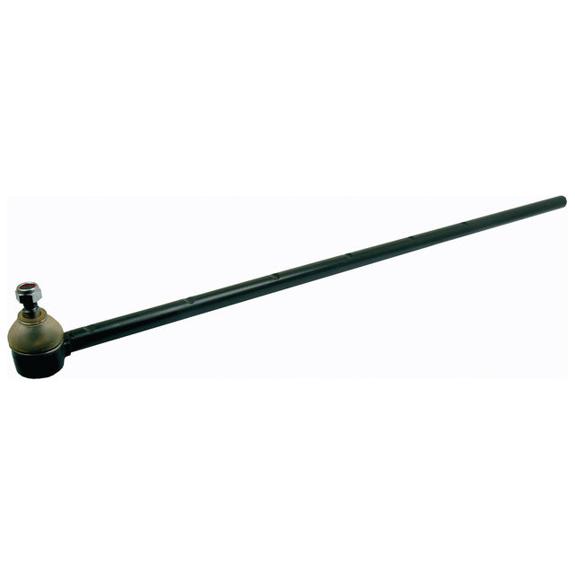 A long black metal rod from Sparex, specifically the Track Rod (S.57784), measuring 800mm in length, with a rounded metal component attached at one end, likely part of an M12 x 1.5 mechanical system.