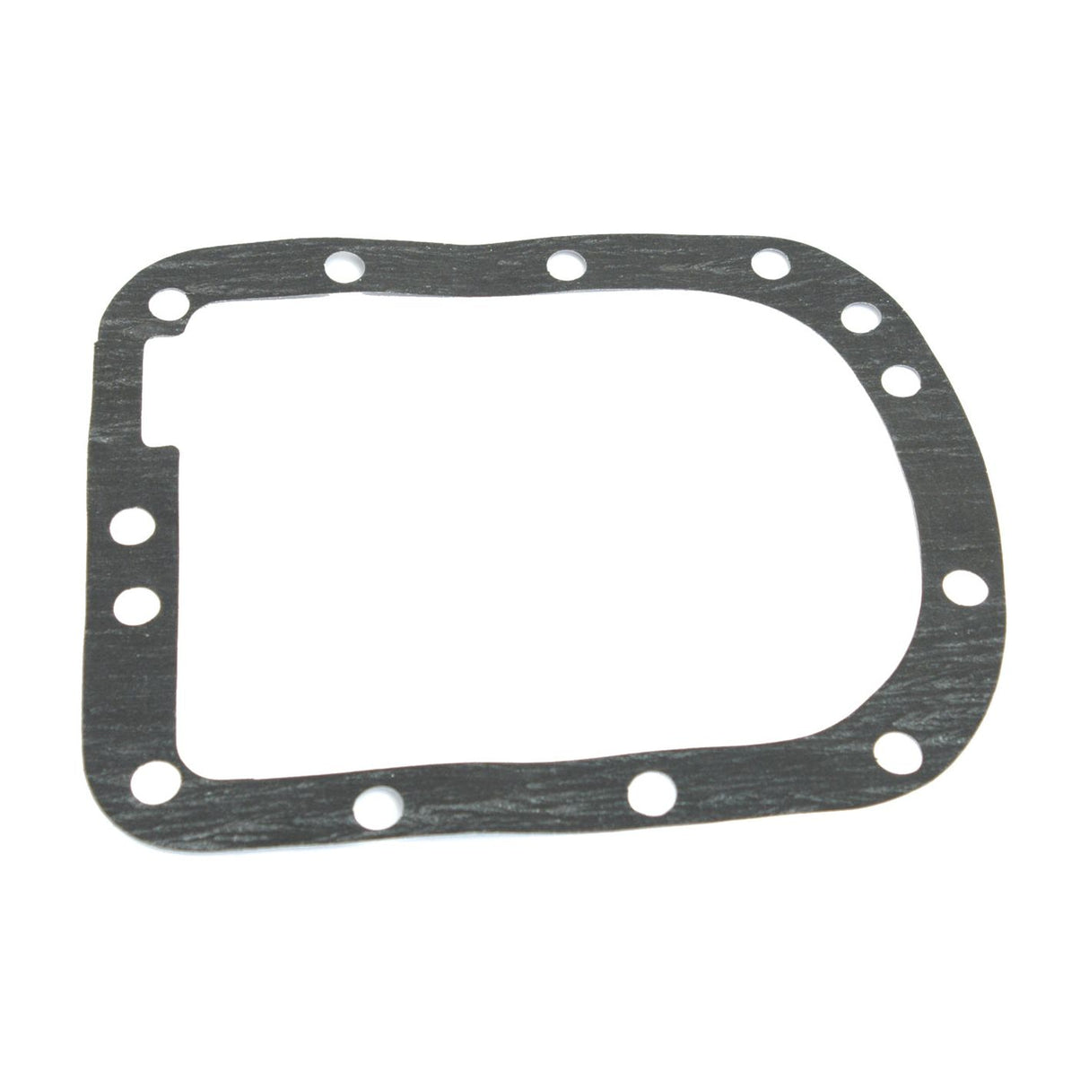 The Sparex Transmision Cover Gasket (Part No. S.62277) is a rectangular gasket with rounded corners and multiple bolt holes around its perimeter, made of dark material.