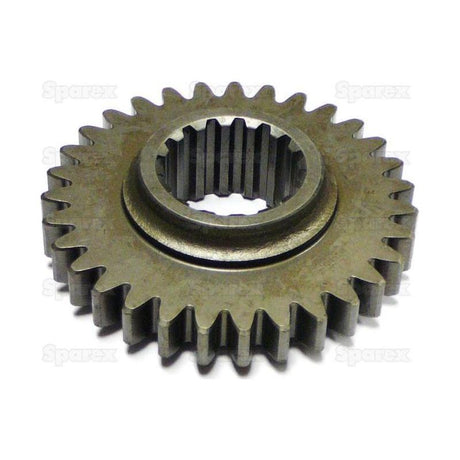 The Transmission Gear (Sparex Part No. S.68432) by Sparex is a metal component featuring 31 precisely spaced teeth and an inner ring with grooves for attachment.