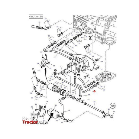 Massey Ferguson Tube - 3792306M1 | Massey Parts-Massey Ferguson-