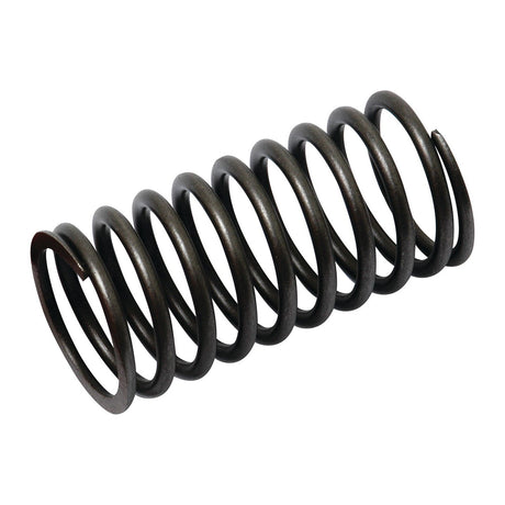 A Sparex Valve Spring - Outer, Part No. S.57609, features evenly spaced loops and a black metal coil design reminiscent of those commonly used in International Harvester machinery.
