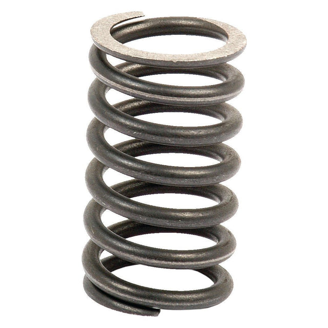 The Sparex Valve Spring - Outer (Sparex Part No. S.66028) is a metal coil compression valve spring with a circular cross-section and open ends, coiled in a helical shape, suitable for Ford New Holland applications.