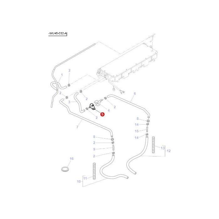 Valve on/off - ACW1681250 - Massey Tractor Parts
