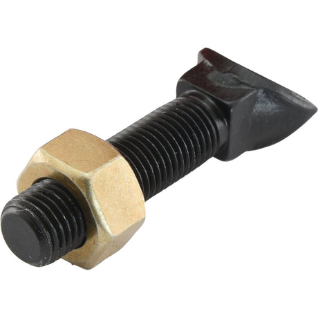 Vee Head Bolt With Nut (TV), 7/16'' x 55mm, Tensile strength 8.8 (25&nbsp;pcs. Box) - S.78774 - Massey Tractor Parts