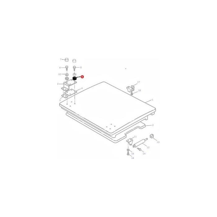Washer - 3908566M1 - Massey Tractor Parts