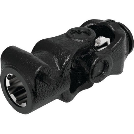 PTO Coupling (U/J Size: 30.2 x 92mm) Size: 1 3/8''-6 Spline, Profile: Triangle, Size: 45 x  45 x  4mm, Ref: 12509. - S.6405 - Farming Parts