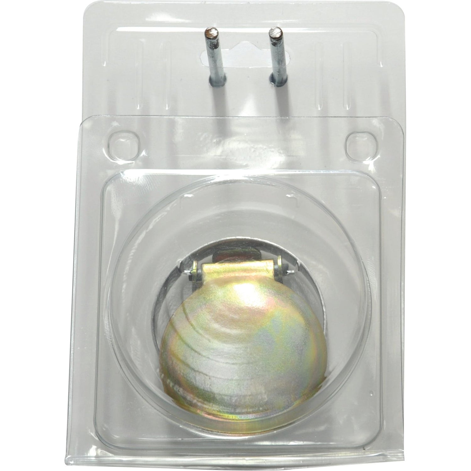 A packaged Weather Cap, Ø 2 1/4'' (57mm), by Sparex (Agripak - 1 pc.) displayed in a clear plastic casing with a hang tab at the top, alongside an Agripak label for easy identification.
