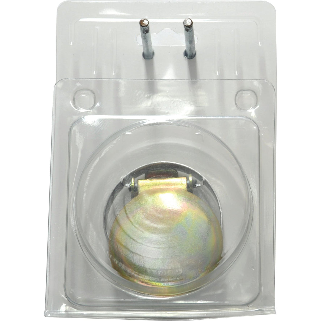 A packaged Weather Cap, Ø 2 1/4'' (57mm), by Sparex (Agripak - 1 pc.) displayed in a clear plastic casing with a hang tab at the top, alongside an Agripak label for easy identification.