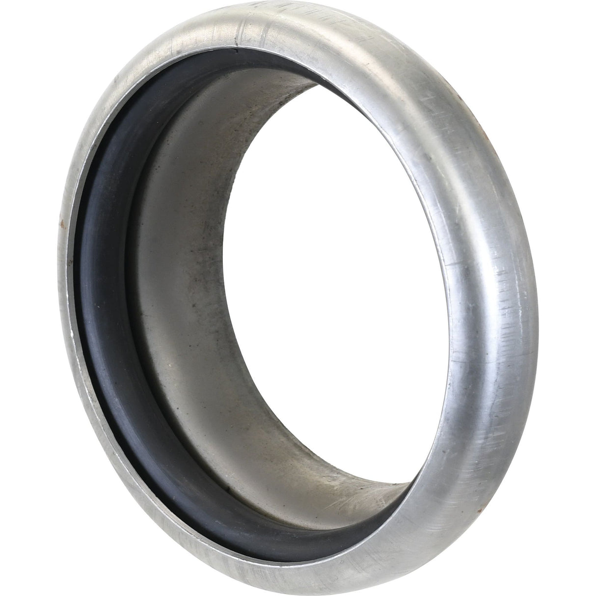 A Weld on Coupling - Female - 5'' (133mm) (Non Galvanised), compatible with Bauer Fitting and designed for Sparex components, featuring a black inner lining.