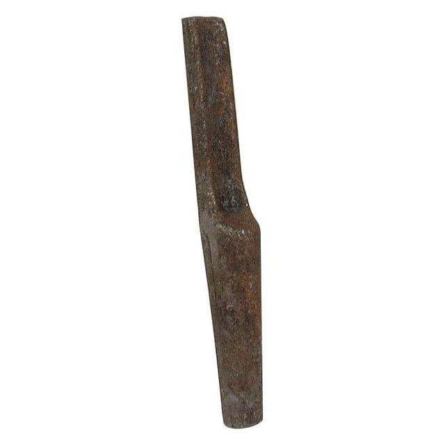 A used Weld on Repair Tip 180mm, replacement for Lely, featuring a textured surface and a tapered point, with a 20mm thickness. The part number is Sparex S.78633.