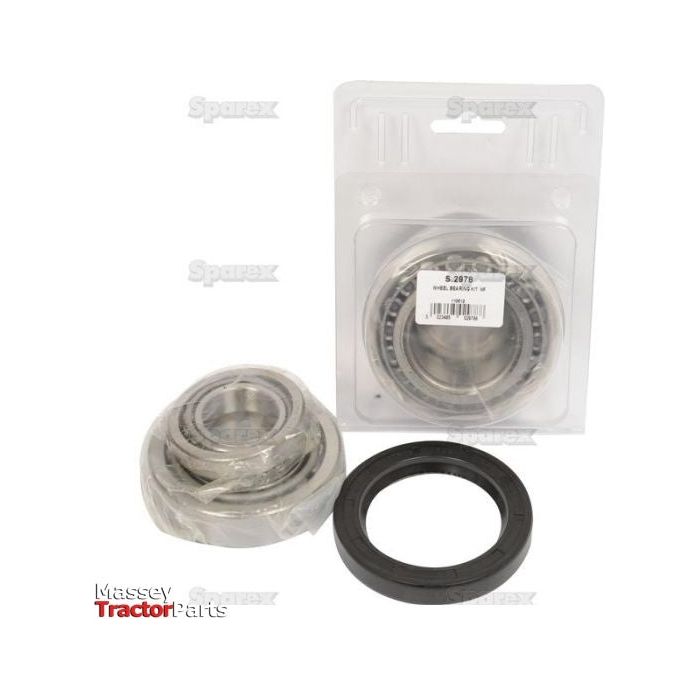 The Sparex Wheel Bearing Kit - S.2978 includes two bearings, a seal, and packaging suitable for various models clearly displayed against a white background.