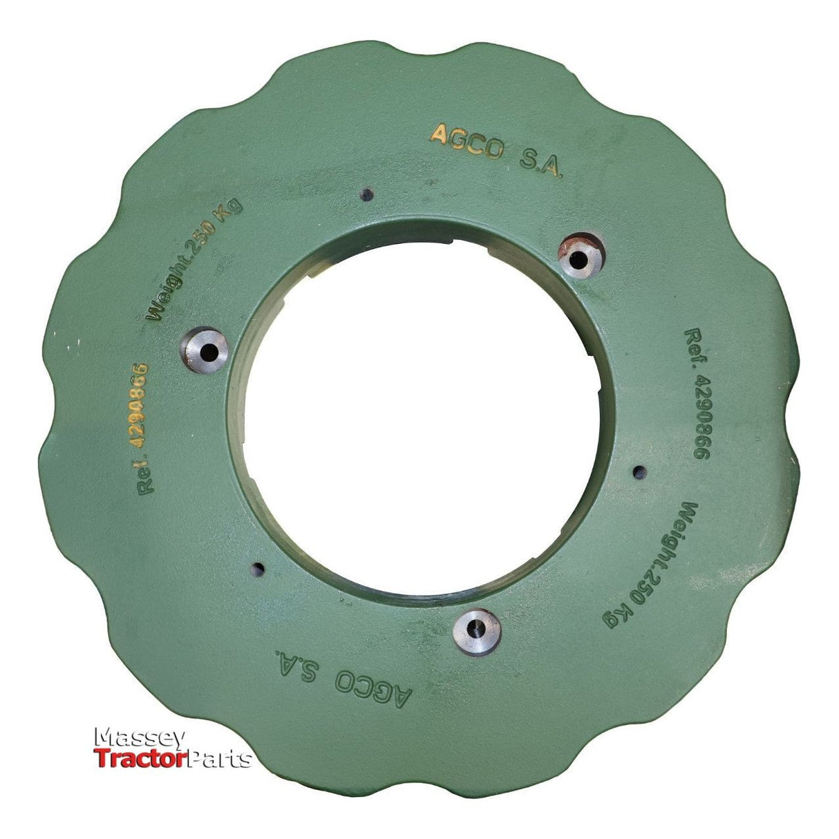 Wheel Weight 250kg - 4290866M3 - Massey Tractor Parts