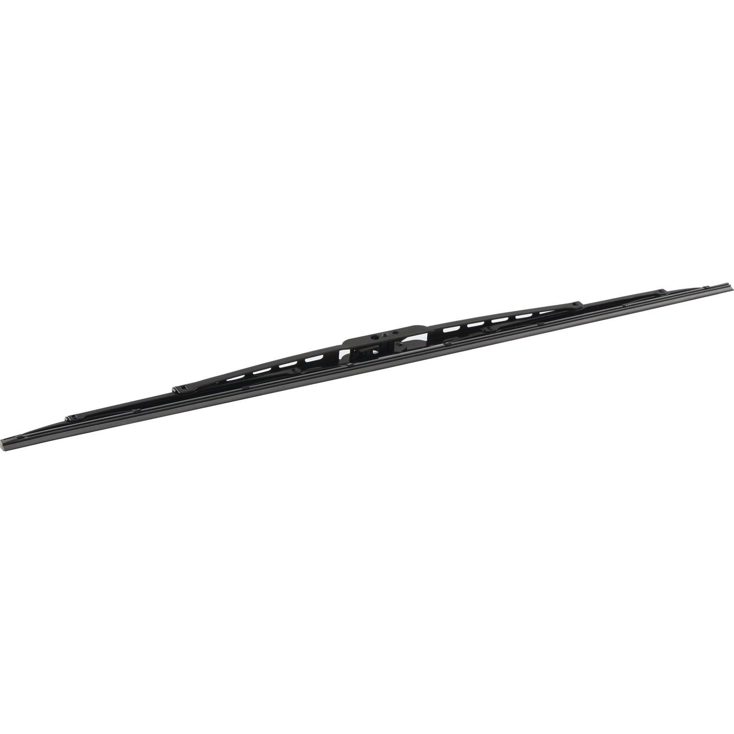 A black Sparex Wiper Blade - 24'' (600mm) 1 pc., identified as Sparex Part No.S.19779 and featuring a center mounting mechanism, shown against a white background.
