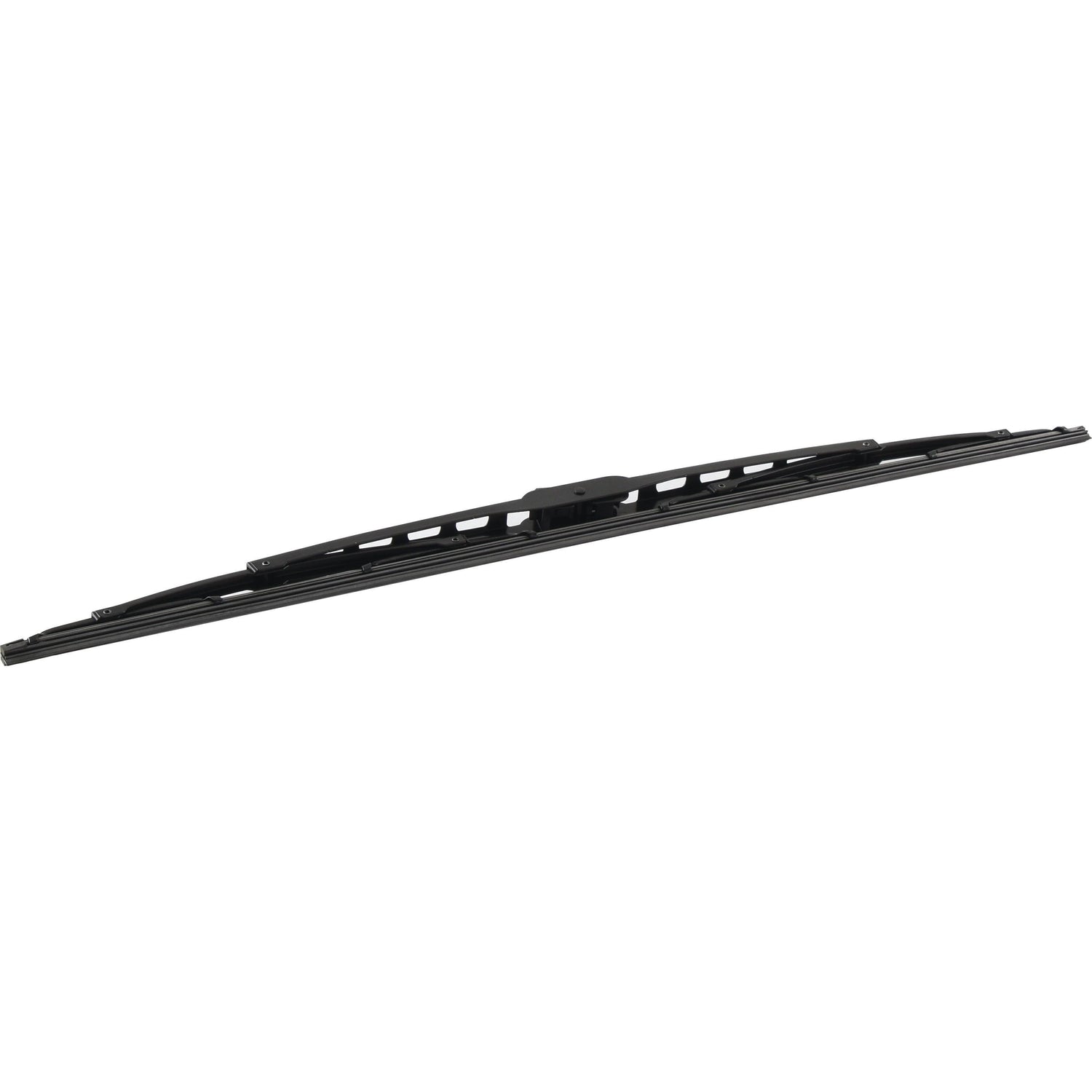 A heavy-duty, 24'' (600mm) black windshield wiper blade with a central attachment point, available as Sparex Part No.S.24765.