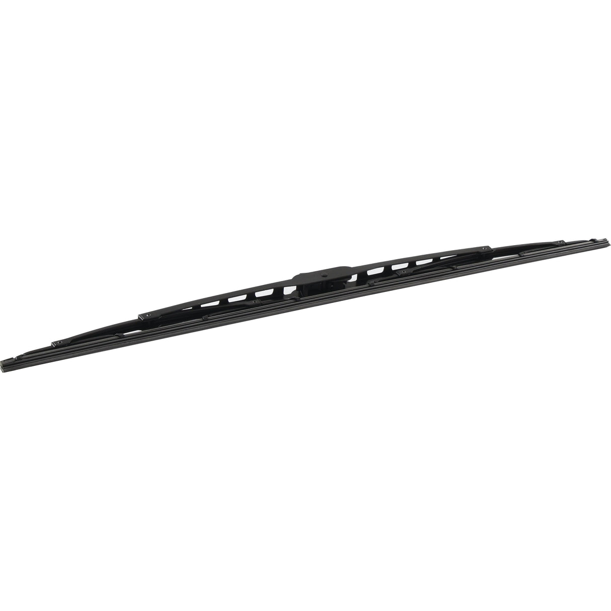A heavy-duty, 24'' (600mm) black windshield wiper blade with a central attachment point, available as Sparex Part No.S.24765.