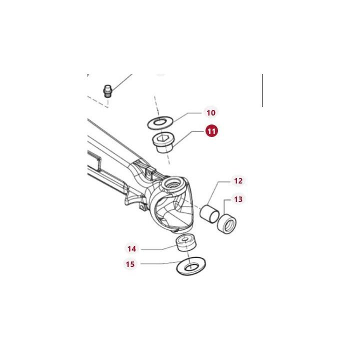 Massey Ferguson - Massey Ferguson - Bush - 3907155M1 - Farming Parts