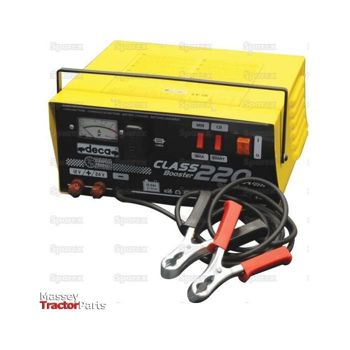 Battery Charger with Booster function - 12/24V (UK Plug)
 - S.129818 - Farming Parts