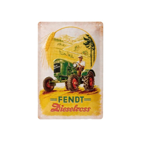 Fendt - Nostalgic Dieselross Sign - X991022005000 - Farming Parts
