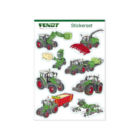 Fendt - Kids Sticker Set - X991022146000 - Farming Parts