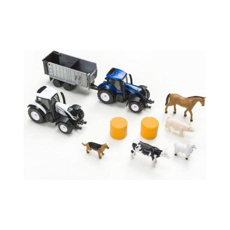 Valtra - Tractors & Animals - Toy Set - V42801909 - Farming Parts
