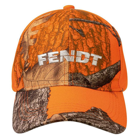 Fendt - Cap orange / camouflage - X991021092000 - Farming Parts