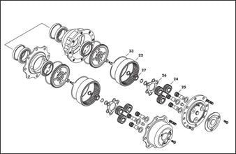 Comprehensive Guide to Massey Ferguson GC2300 Transmission Parts: Clutch Assemblies