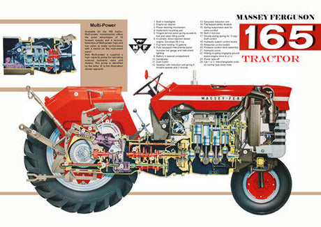 Massey Ferguson 165 Engine Components