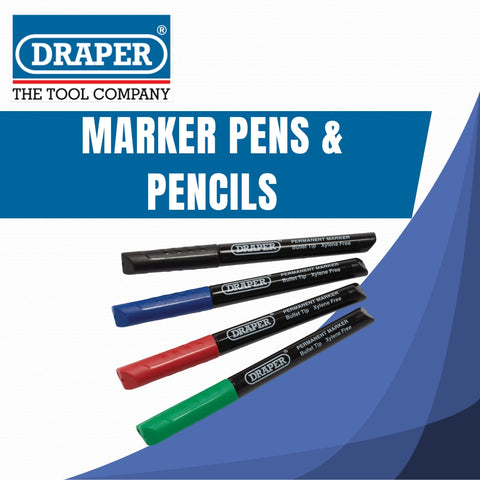 Draper Marker Pens & Pencils