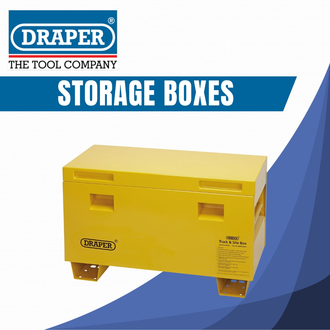 Yellow Draper Box Secure Draper Storage Boxes: Organize Your Tools Today at FarmingParts ...