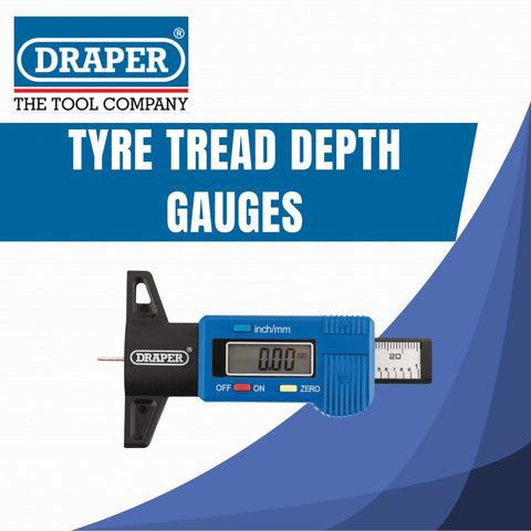 Draper Tyre Tread Depth Gauges