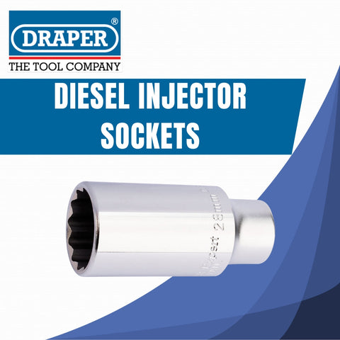 Draper Diesel injector Sockets