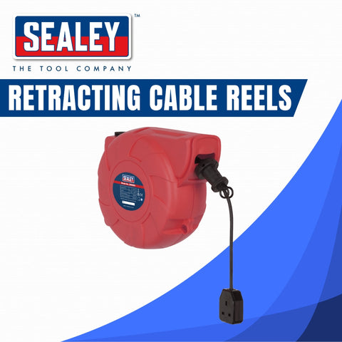 Sealey Retracting Cable Reels