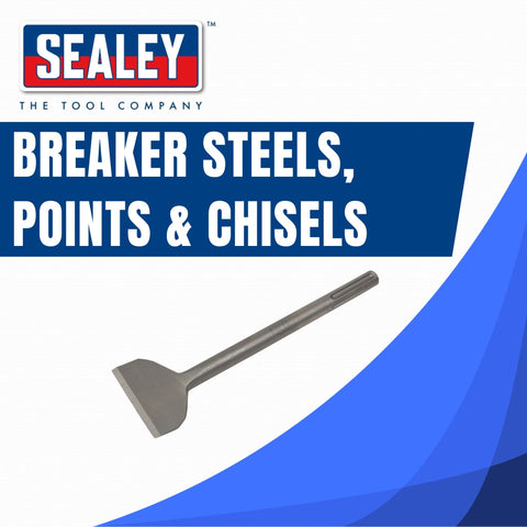 Sealey Breaker Steels - Points & Chisels