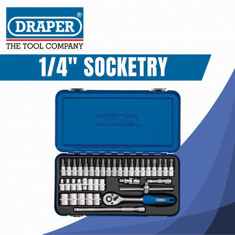 Draper 1/4" Socketry