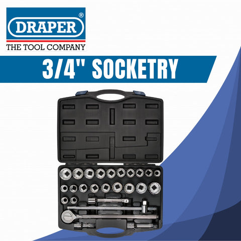 Draper 3/4" Socketry