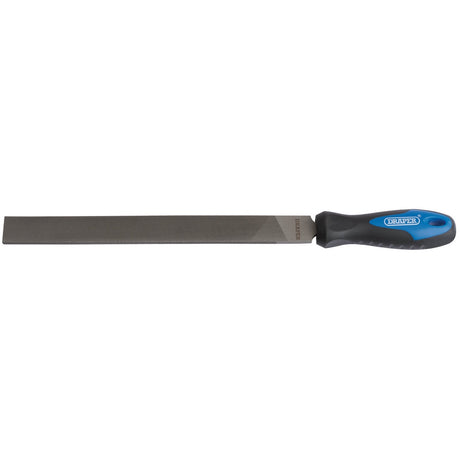 Draper Soft Grip Engineer's Hand File And Handle, 250mm - 8106B - Farming Parts