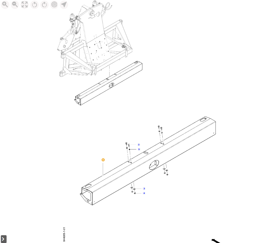 AGCO | Shield Bumper | AG-Ag643430