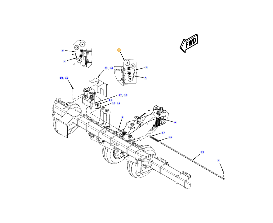 AGCO | Countershaft | AG-3797003M2