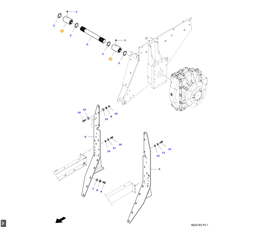 AGCO | Coupling Sleeve | AG-La322061750