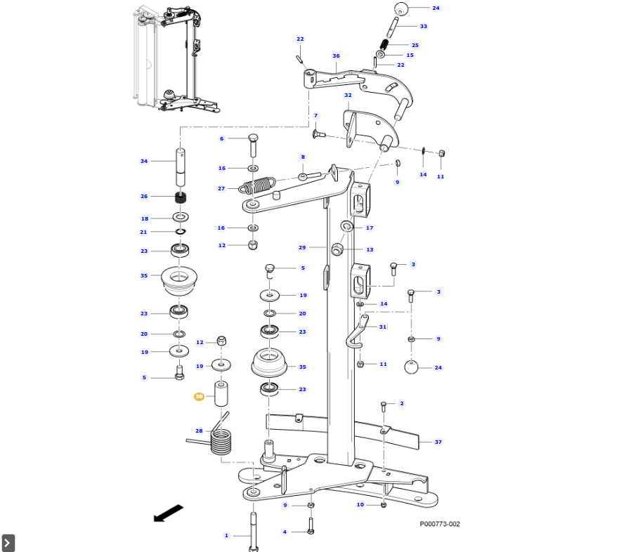 AGCO | Bush | AG-4909-34-03-61
